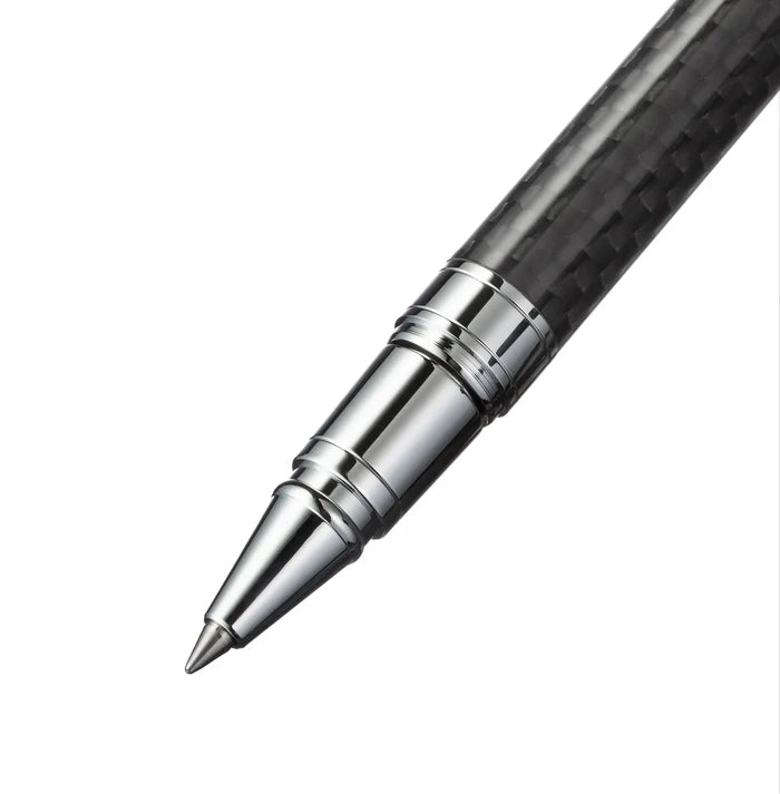 Carbon Fiber Rollerball Pen Set with Schneider Ink Refill