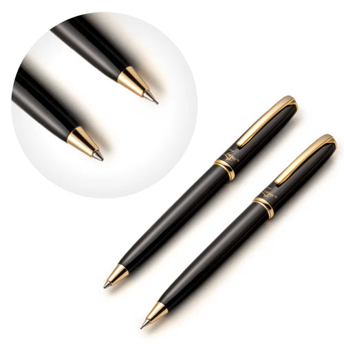 Black & Gold Pen & Mechanical Pencil Set