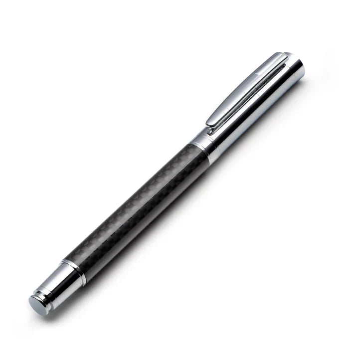 Carbon Fiber Fountain Pen Set with Schmidt Fine Nib