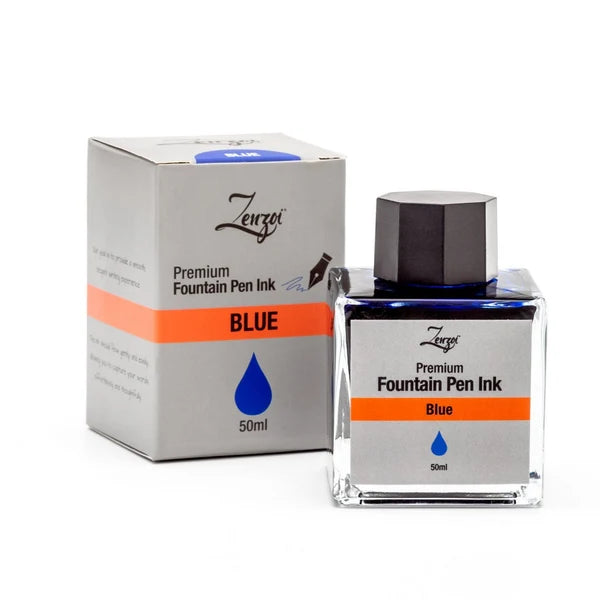 Fountain Pen Ink Blue - Bottle 50ml