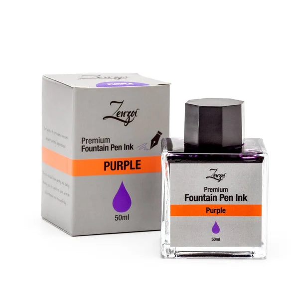 Fountain Pen Ink Purple - Bottle 50ml