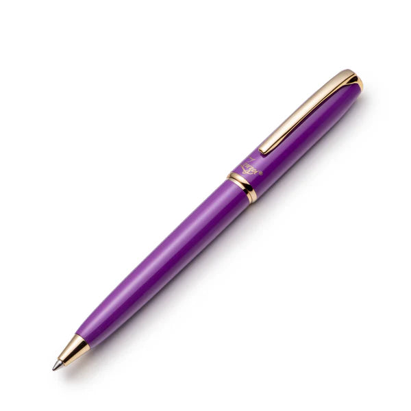 Purple Ballpoint Pen Set with Ink Schmidt Refill