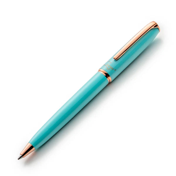 Turquoise Ballpoint Pen Set with Ink Schmidt Refill