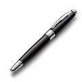 Black Fountain Pen Set with Schmidt Fine Nib