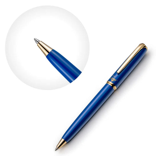 Blue Ballpoint with Schmidt Ink Refill