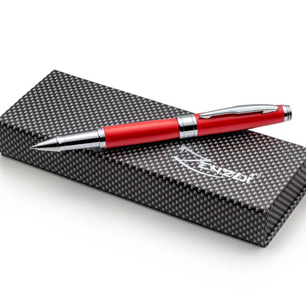 Red Rollerball Pen Set with Schneider Ink Refill